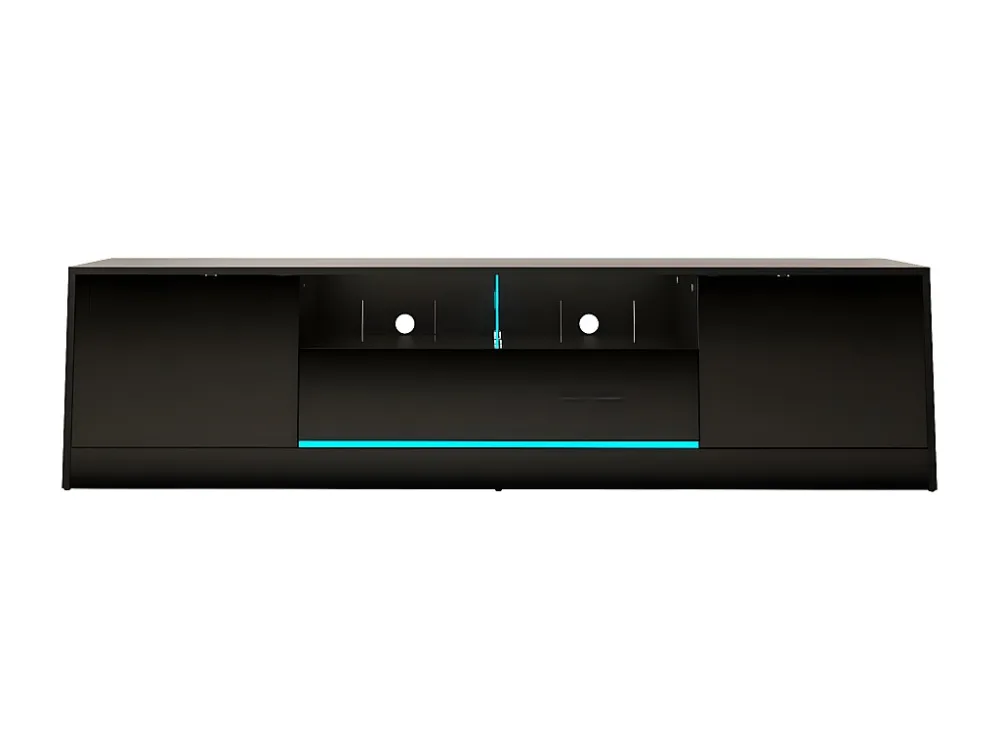 Tv Meubel DISPARO RTV200 2D 200x34x61 Zwart