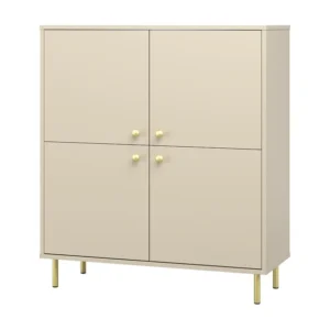Dressoir VENUS SB100 4D 100x40x113 Beige