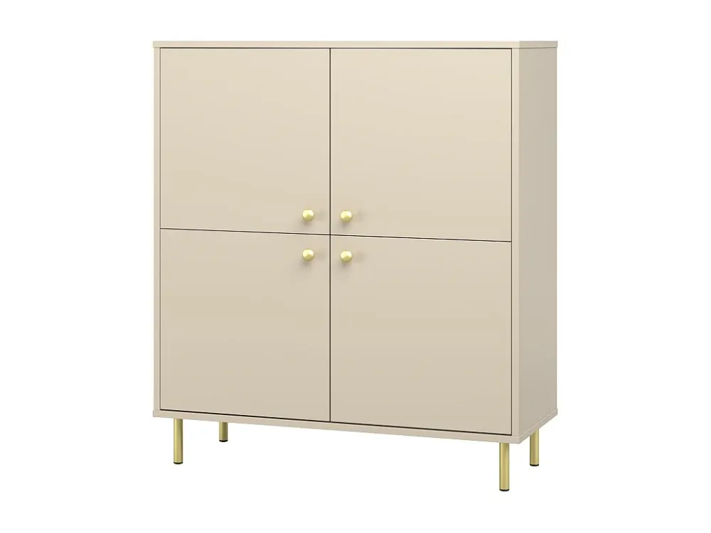 Dressoir VENUS SB100 4D 100x40x113 Beige