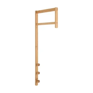 Porte-Manteau Murale Trento, Marron, 30x3x82 cm, EPIKASA