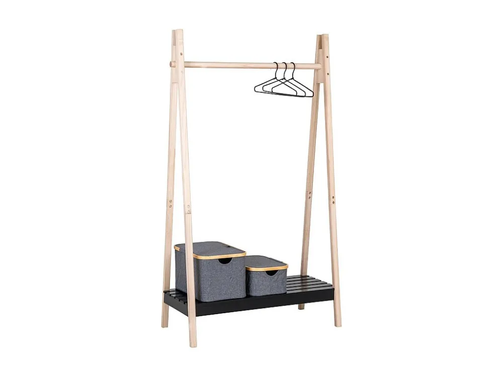 Porte-Manteau sur Pied Torino, Marron, 39x94,5x170 cm, EPIKASA