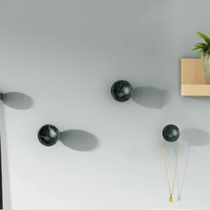 Set van 4 marmeren haken - Kleur: groen - RALONDINE