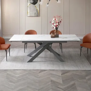 Set van 2 stoelen van stof en metaal - Terracotta - GILONA van Pascal MORABITO Maison Céphy