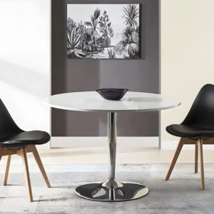 Set van 2 stoelen - Kunstleer en beuken - Zwart JODY