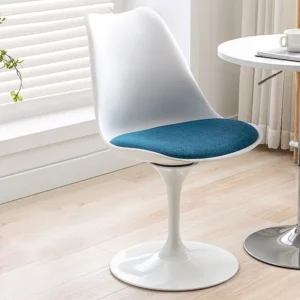 Stoel - Polypropyleen en metaal - Blauw en wit - XAFY - Koop nu uw online meubelshop