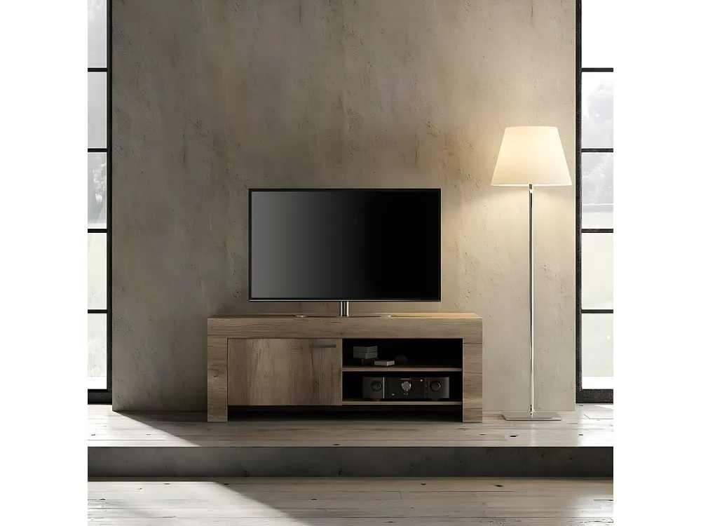 Kleine TV-meubel 1 deur L140 cm - Land Calicosy
