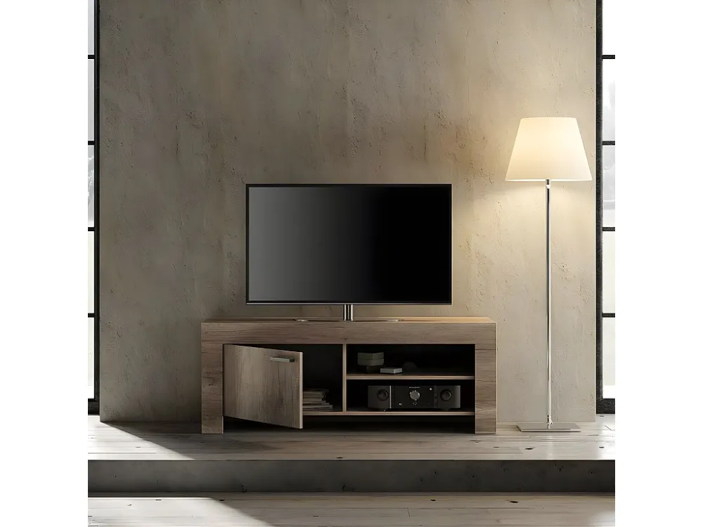 Kleine TV-meubel 1 deur L140 cm - Land Calicosy