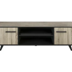 TV-meubel met 2 deuren en 2 nissen, 151,4 cm - Wayne Calicosy
