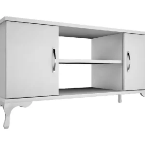 Doris TV-Meubel, Wit, 111x40x57 cm, EPIKASA