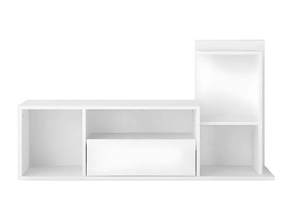 Sabrina TV-Meubel, Wit, 150x22x25 cm, EPIKASA