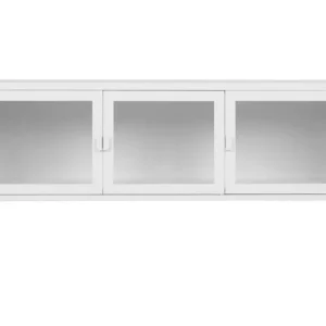 TV-Meubel Brisbane, Wit, 130x40x55 cm, EPIKASA