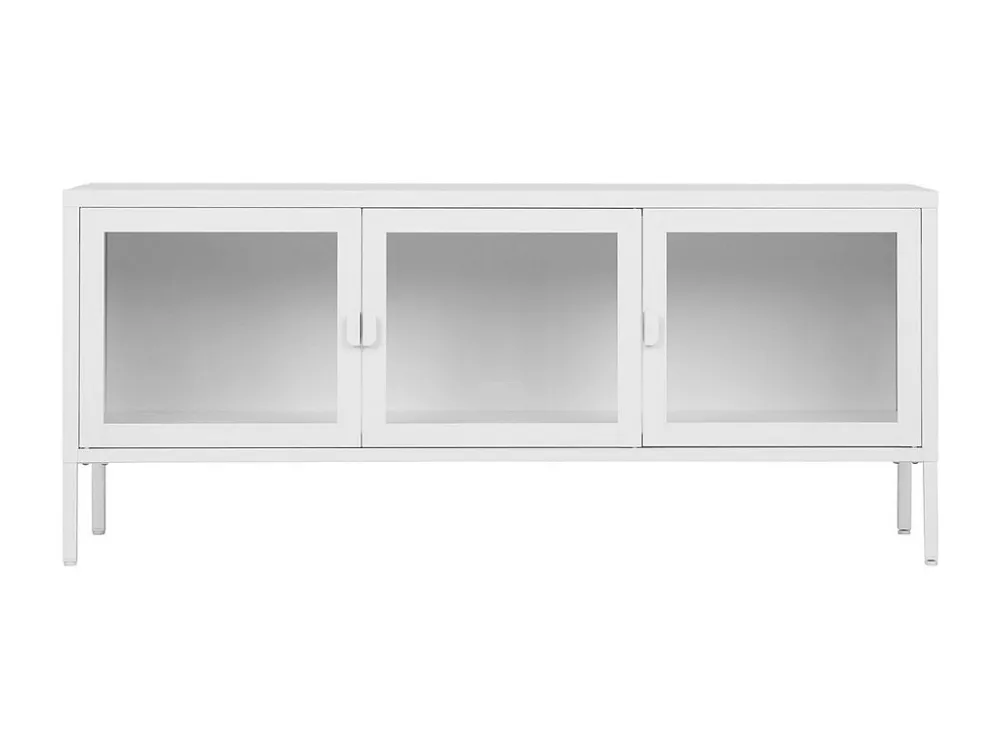 TV-Meubel Brisbane, Wit, 130x40x55 cm, EPIKASA