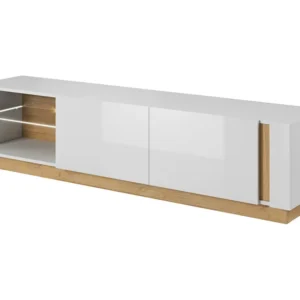 Tv Meubel ARCADE RTV188 2D 188x40x46 Wit