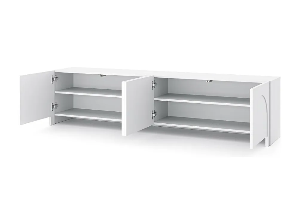 Tv Meubel ARCO RTV204 4D 204x35x51 Wit
