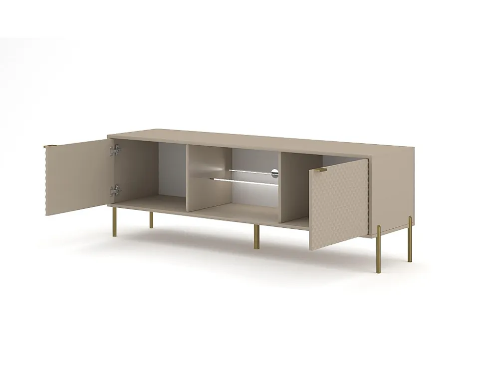Tv Meubel DIAMO RTV162 2D 162x42x54 Beige