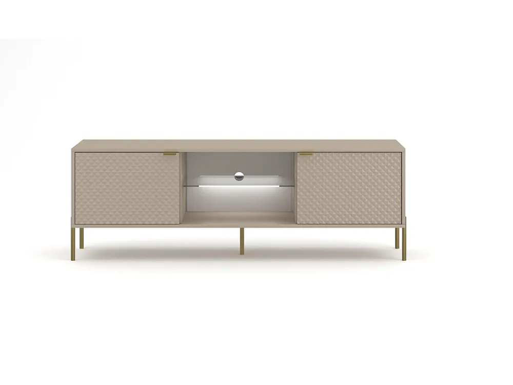 Tv Meubel DIAMO RTV162 2D 162x42x54 Beige