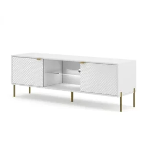 Tv Meubel DIAMO RTV162 2D 162x42x54 Wit