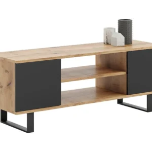 Tv Meubel FOCUS RTV155 2D 155x40x48 Grafiet