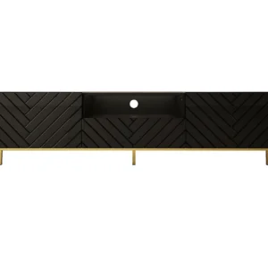 Tv Meubel GALA RTV190 2D1D 190x37x52 Zwart