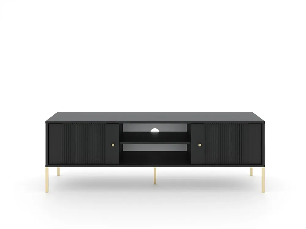 Tv Meubel ISEO RTV154 2D 154x50x50 Zwart