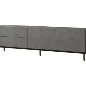 Tv Meubel LUVIO RTV170 3D 170x36x46 Grijs