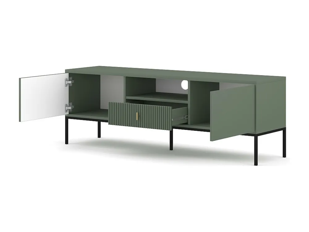 Tv Meubel MAGGIORE RTV154 2D1D 154x39x53 Groen
