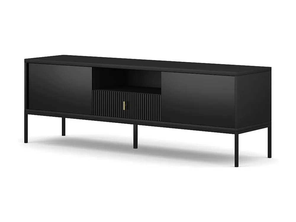 Tv Meubel MAGGIORE RTV154 2D1D 154x39x53 Zwart