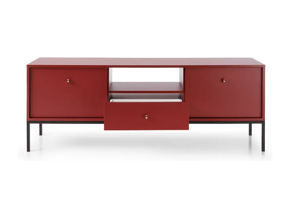 Tv Meubel MONO RTV153 2D1D 153x39x56 Rood