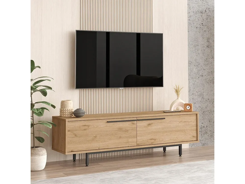 Tv Meubel OCEAN RTV160 2D 160x36x45 Natuurlijk