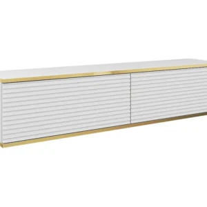 Tv Meubel ORO MDF RTV135 2D 135x32x30 Wit
