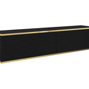 Tv Meubel ORO MDF RTV135 2D 135x32x30 Zwart