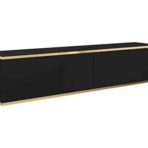 Tv Meubel ORO RTV135 2D 135x32x30 Zwart