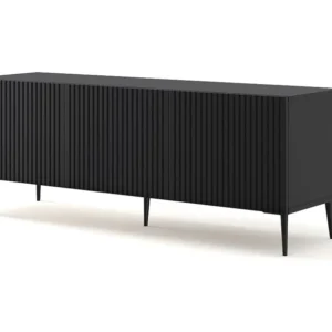 Tv Meubel RAVENNA B RTV150 3D 150x42x56 Zwart