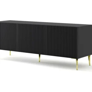 Tv Meubel RAVENNA B RTV150 3D 150x42x56 Zwart