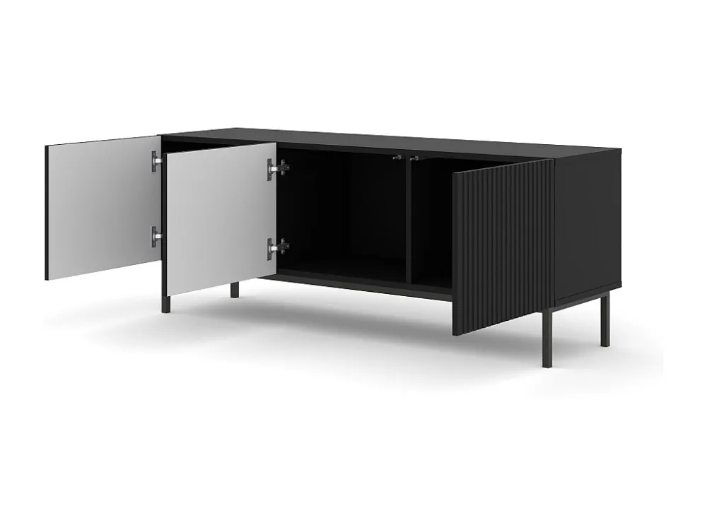 Tv Meubel RAVENNA B RTV150 3D 150x42x58 Zwart