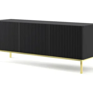 Tv Meubel RAVENNA B RTV150 3D 150x42x58 Zwart