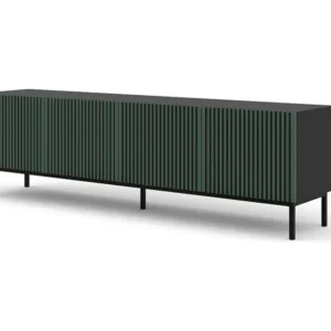 Tv Meubel RAVENNA F RTV200 4D 200x42x58 Zwart