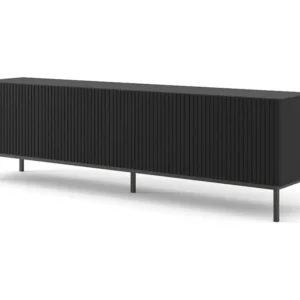 Tv Meubel RAVENNA B RTV200 4D 200x42x58 Zwart
