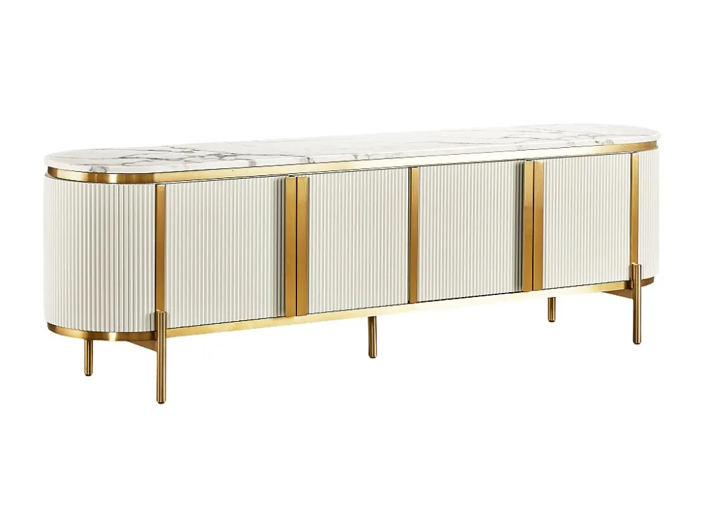 Tv Meubel STILIG RTV200 4D 200x40x60 Wit