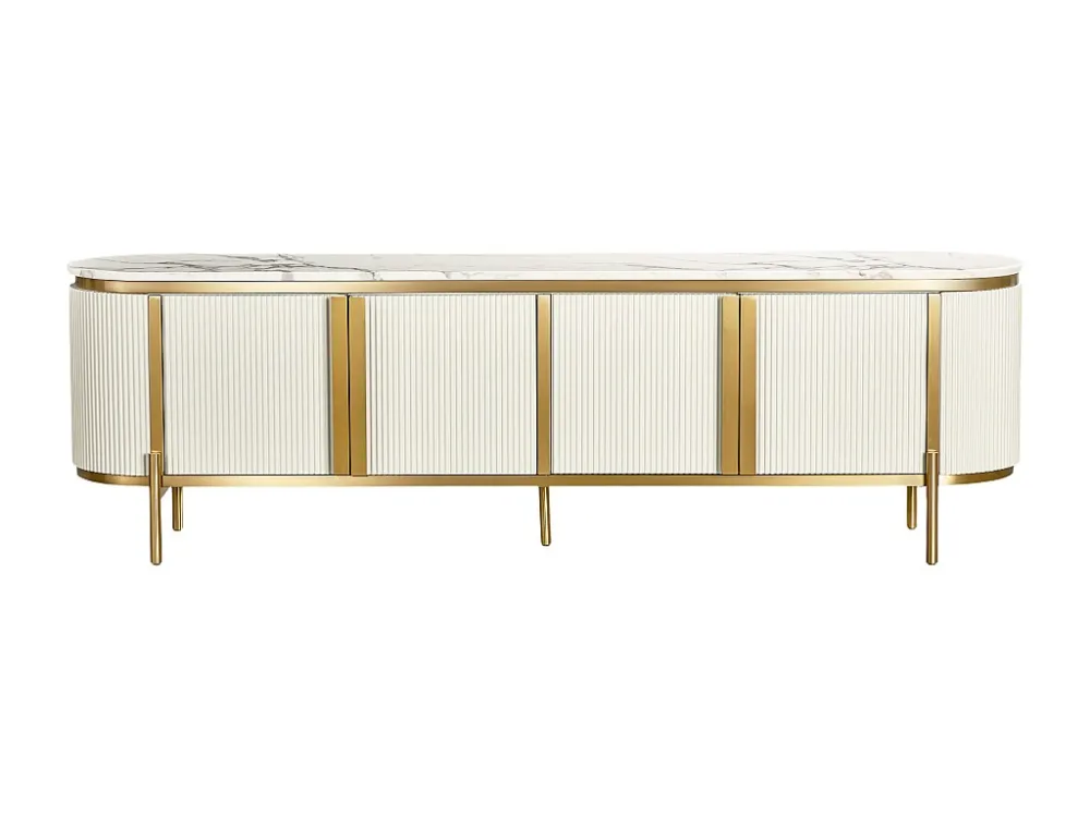 Tv Meubel STILIG RTV200 4D 200x40x60 Wit