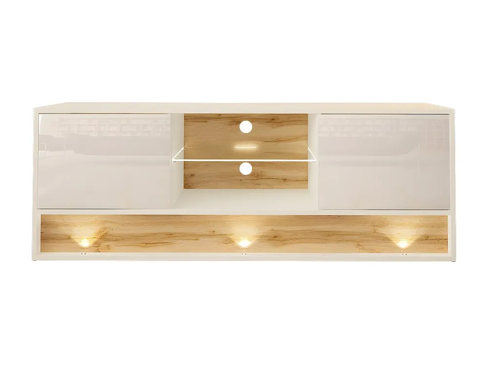 Tv Meubel VISION RTV140 2D 140x40x50 Wit