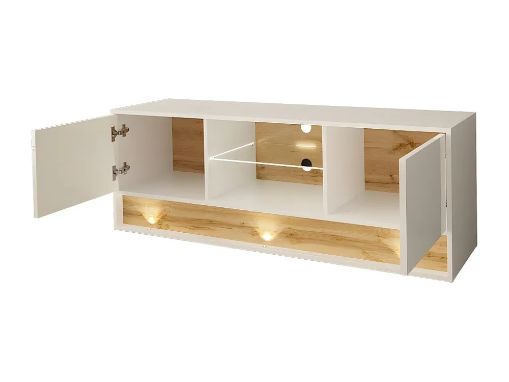 Tv Meubel VISION RTV140 2D 140x40x50 Wit