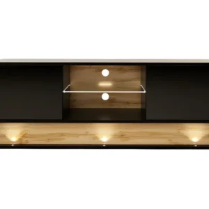 Tv Meubel VISION RTV140 2D1D 140x40x50 Zwart