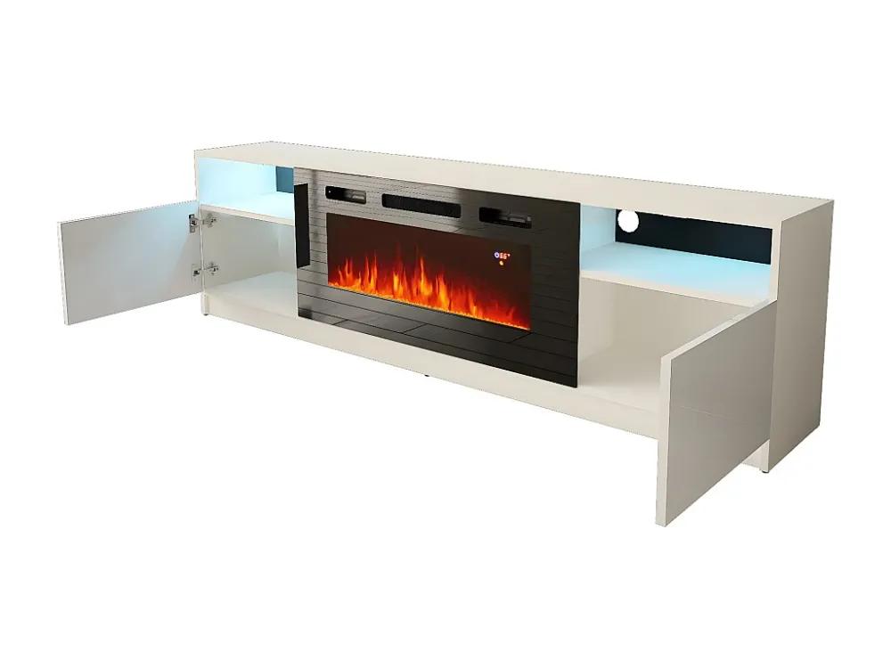 Tv Meubel YORK RTV200 2D 200x35x57 Wit
