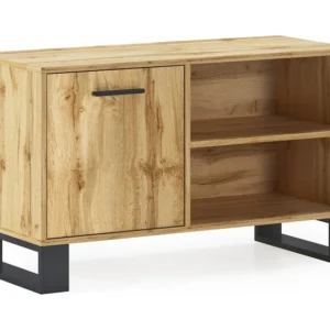 TV Furniture, Loft -model, 95x40x57 cm, Woonkamer, hal, kantoor, Rustieke eik, Noordse stijl Skraut Home