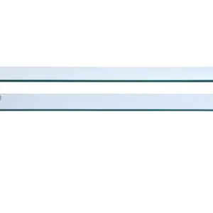 Tv-kast STILEOS - 1 nis - Gebogen gehard glas 12 mm