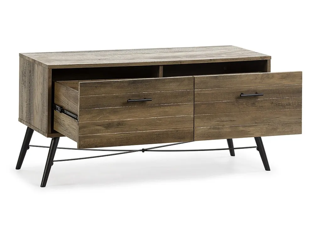 Tv-meubel Clavel 2 laden Kleur Rustic VS Venta-stock