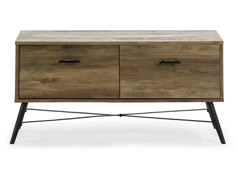 Tv-meubel Clavel 2 laden Kleur Rustic VS Venta-stock