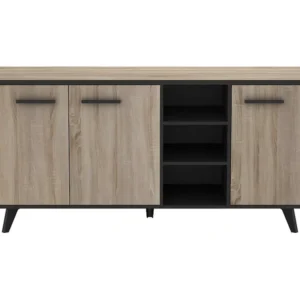 Buffet 3 Deuren en 3 Nissen L160,7 cm - Wayne Calicosy