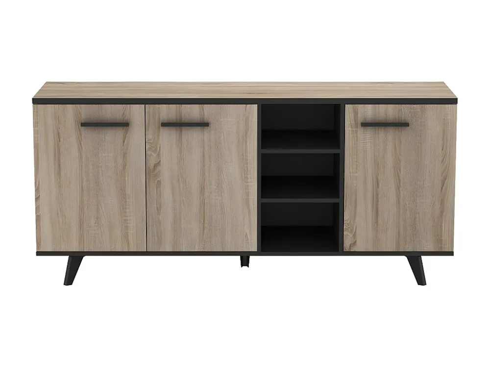 Buffet 3 Deuren en 3 Nissen L160,7 cm - Wayne Calicosy